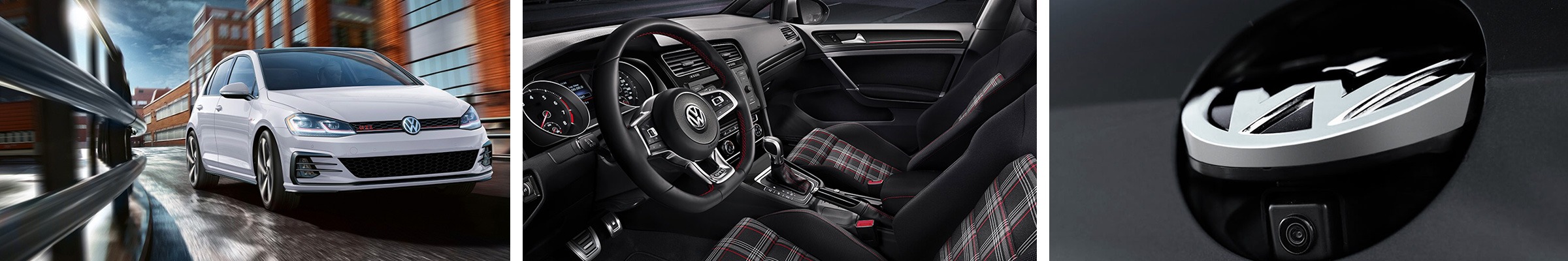 collection of interior and exterior photos of a 2020 Volkswagen Golf GTI