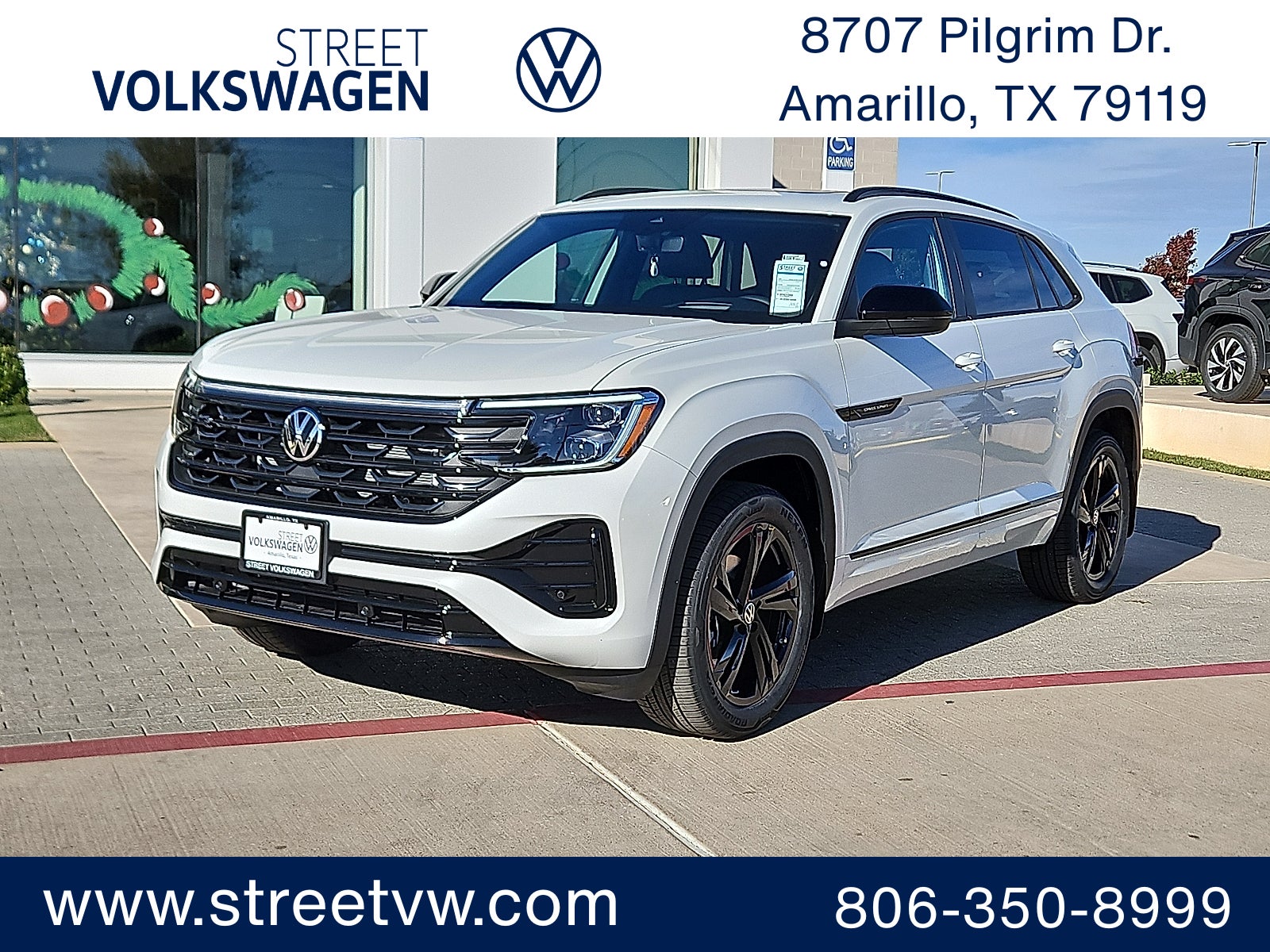 2026 Volkswagen Atlas Cross Sport 2.0T SEL R-Line Black