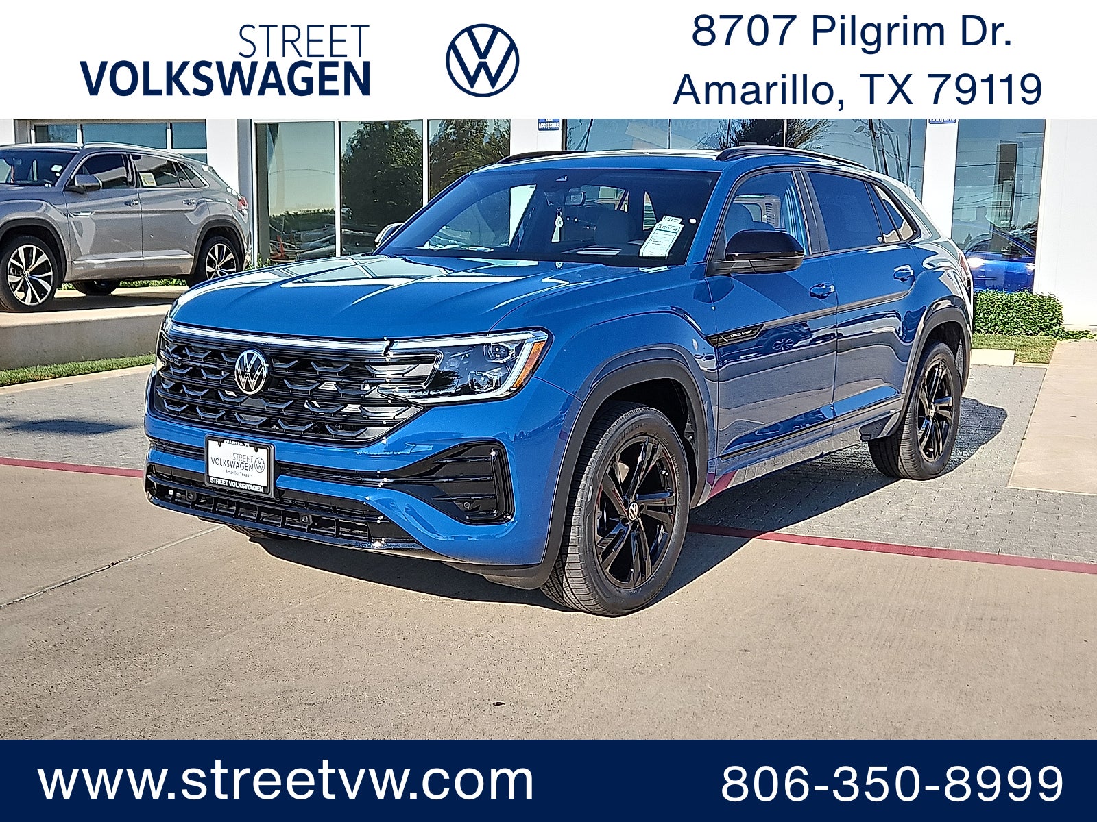 2026 Volkswagen Atlas Cross Sport 2.0T SEL R-Line Black