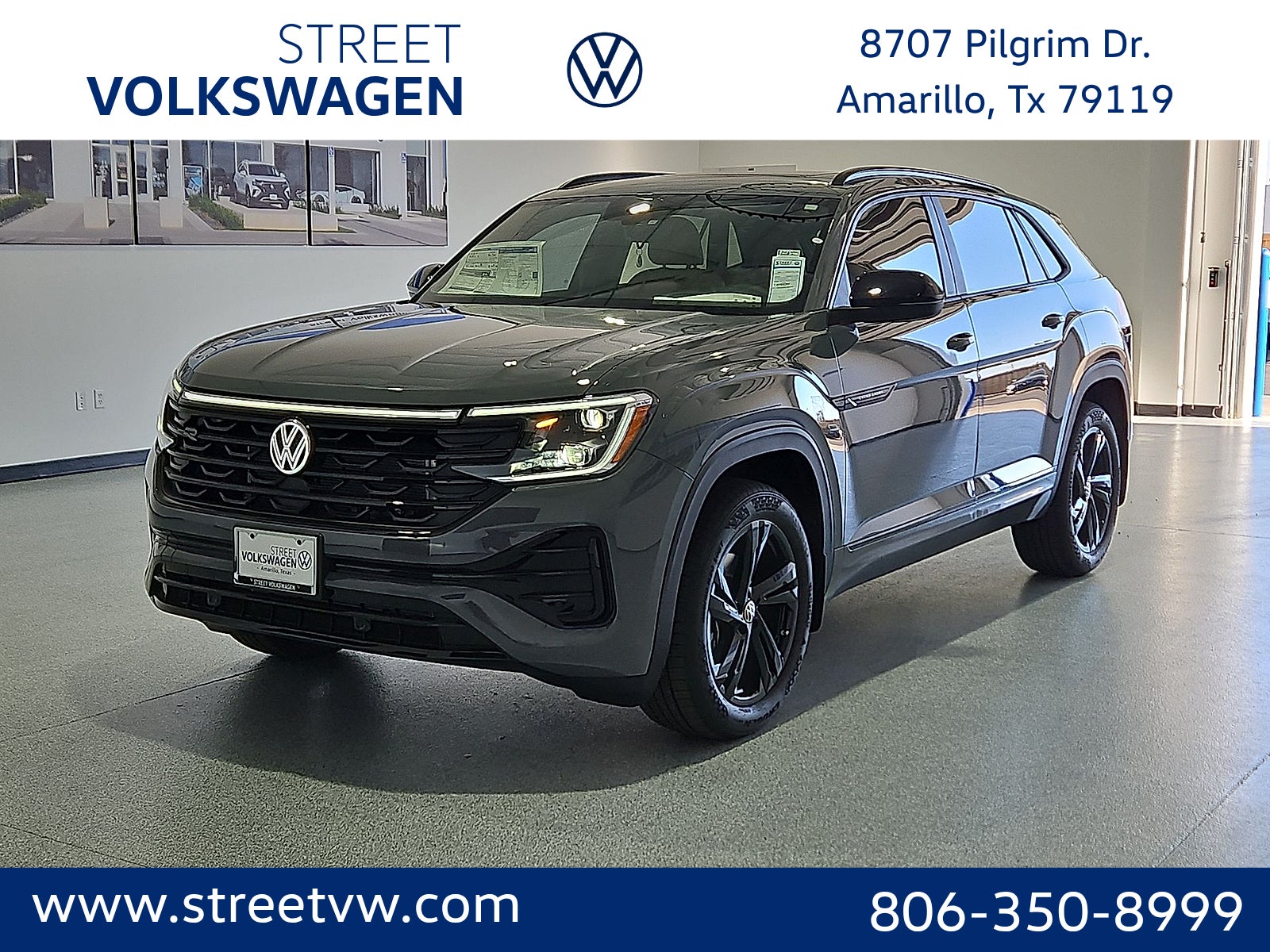 2026 Volkswagen Atlas Cross Sport SEL R-Line Black