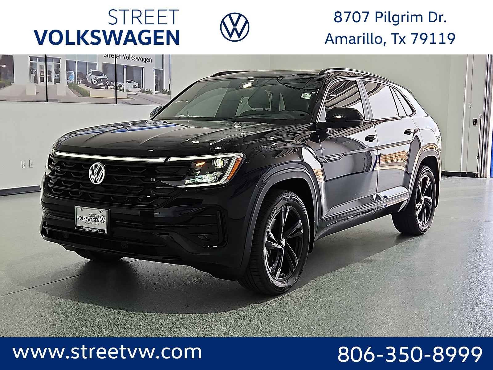 2026 Volkswagen Atlas Cross Sport SEL R-Line Black