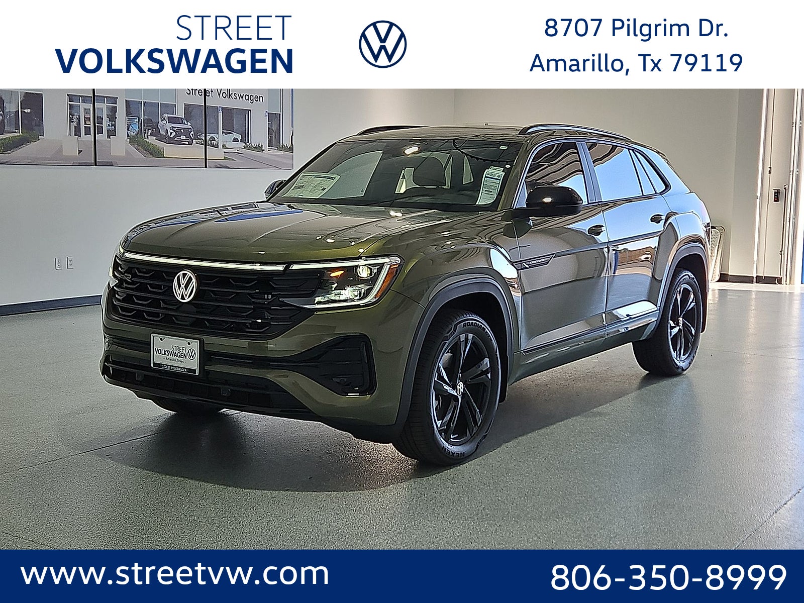 2026 Volkswagen Atlas Cross Sport SEL R-Line Black
