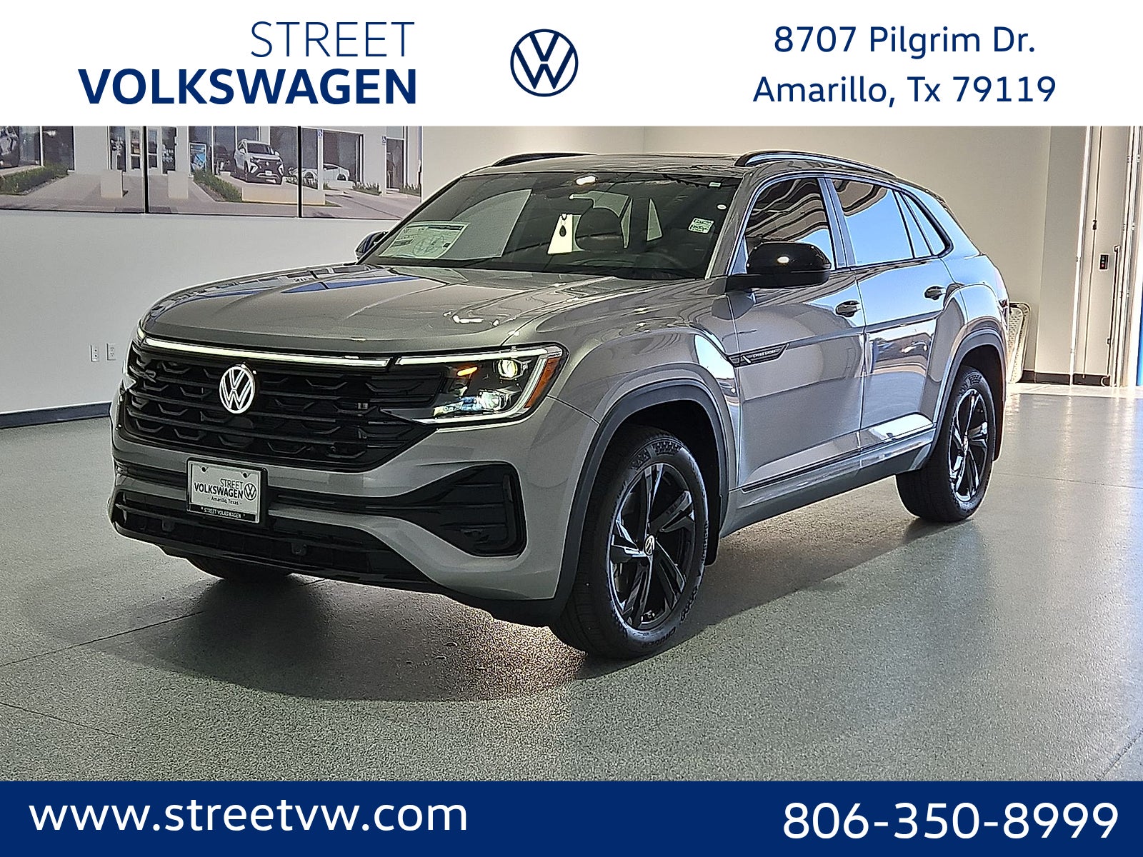 2026 Volkswagen Atlas Cross Sport SEL R-Line Black