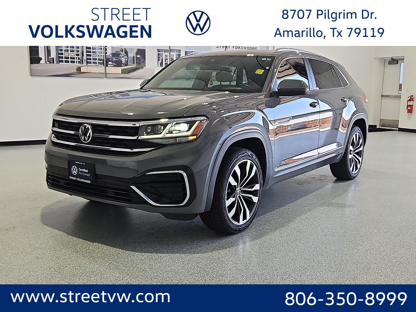 2021 Volkswagen Atlas Cross Sport 3.6L V6 SEL R-Line