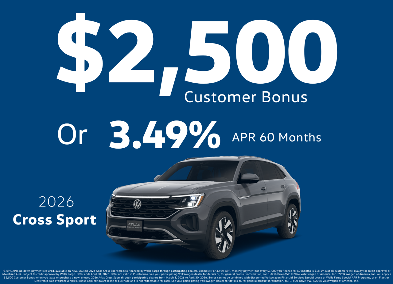 2026 Volkswagen Atlas Cross Sport 2.0T SE