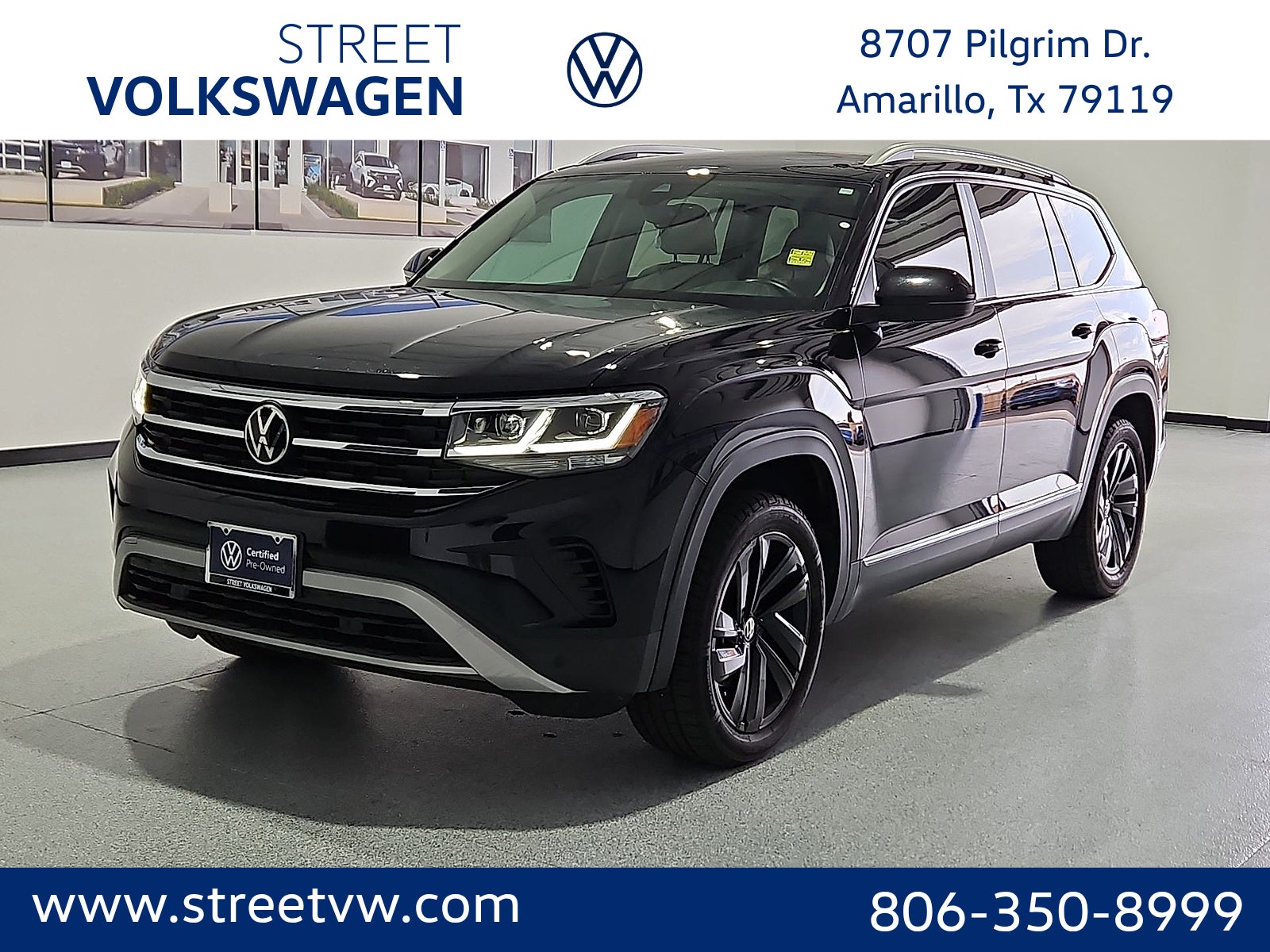 2021 Volkswagen Atlas 3.6L V6 SEL