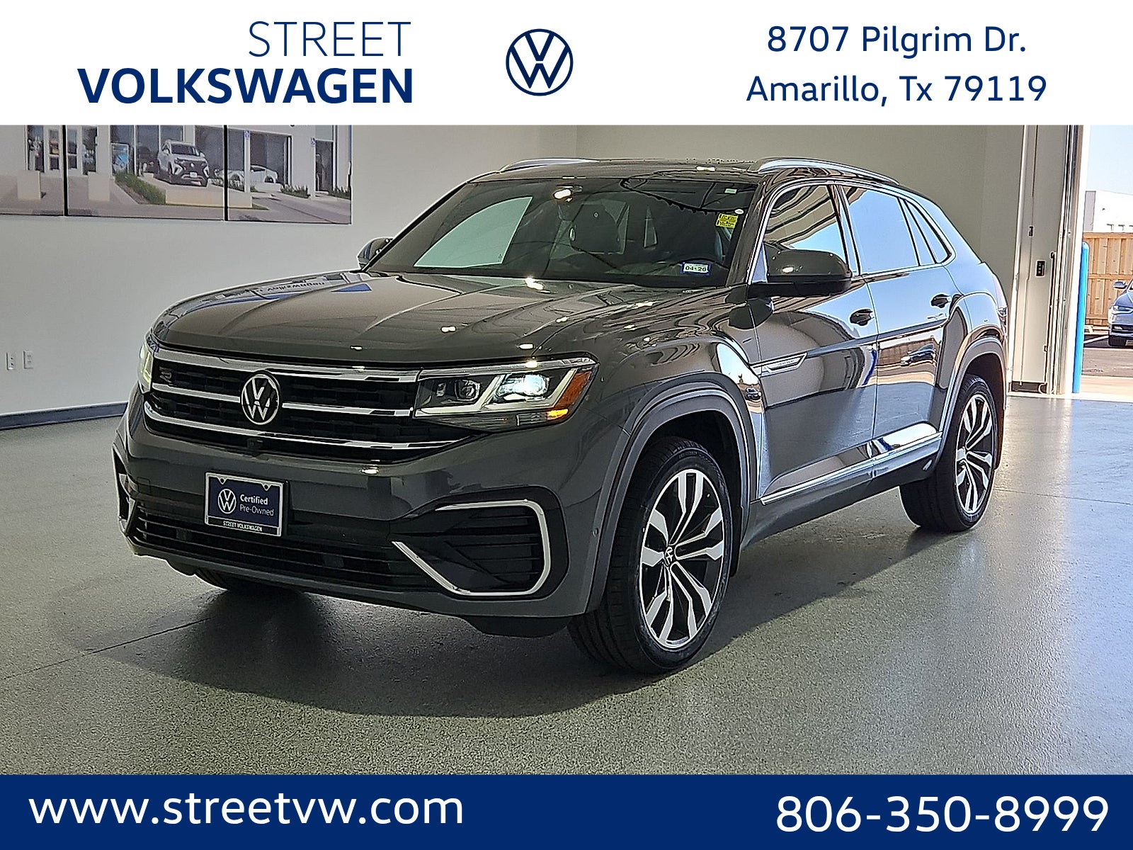 2023 Volkswagen Atlas Cross Sport 3.6L V6 SEL Premium R-Line