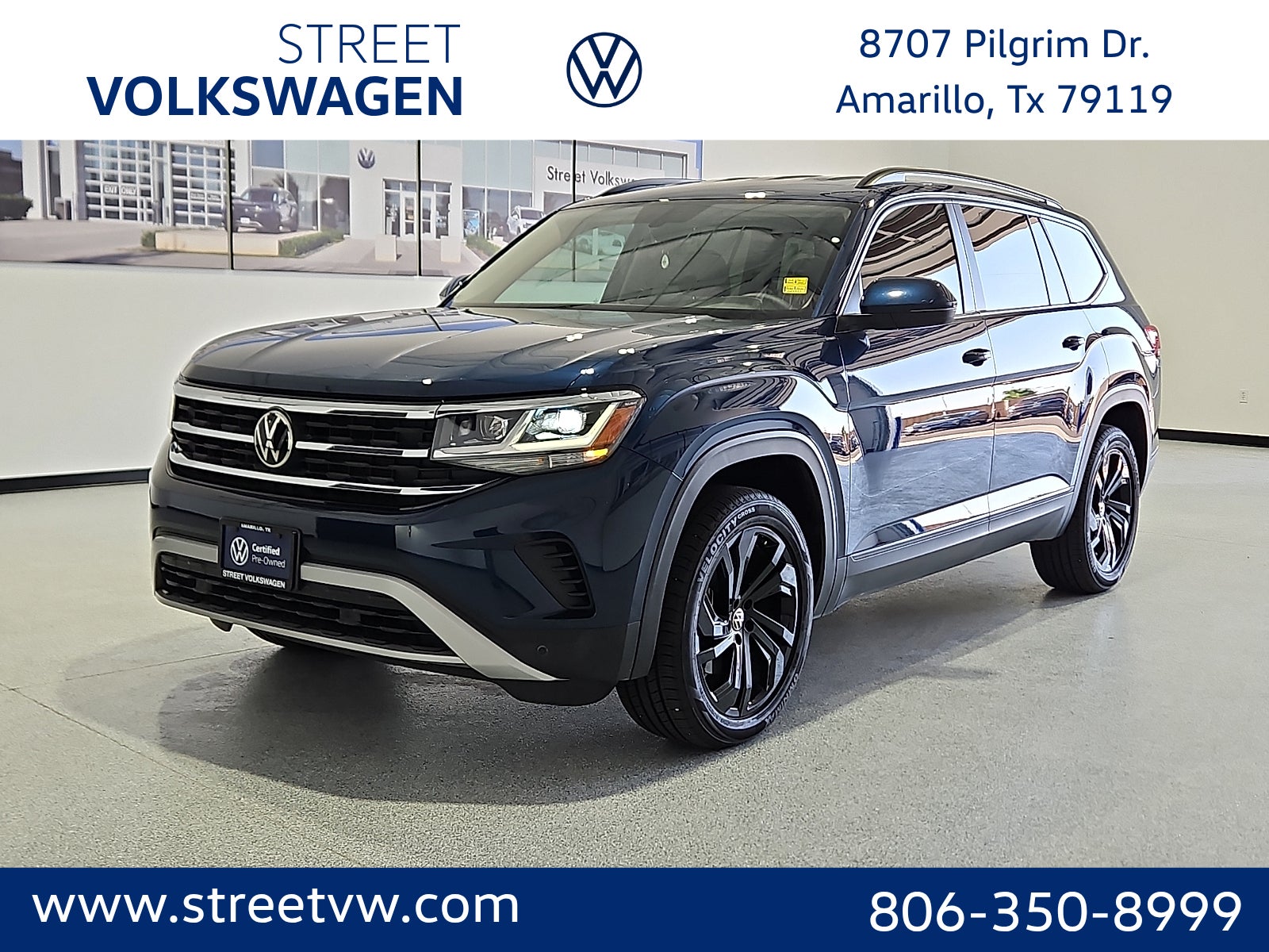 2022 Volkswagen Atlas 3.6L V6 SE w/Technology