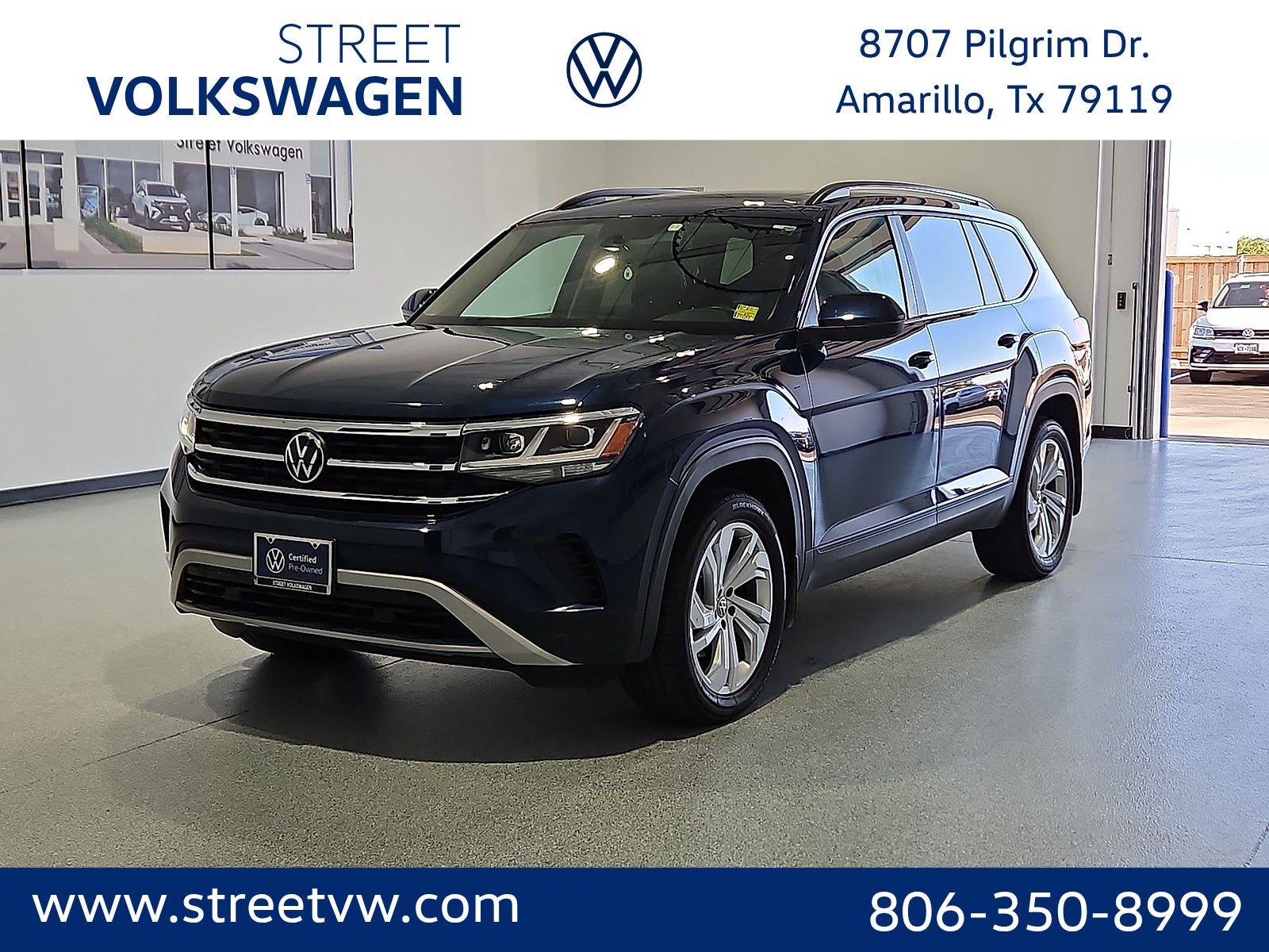 2021 Volkswagen Atlas 3.6L V6 SE w/Technology