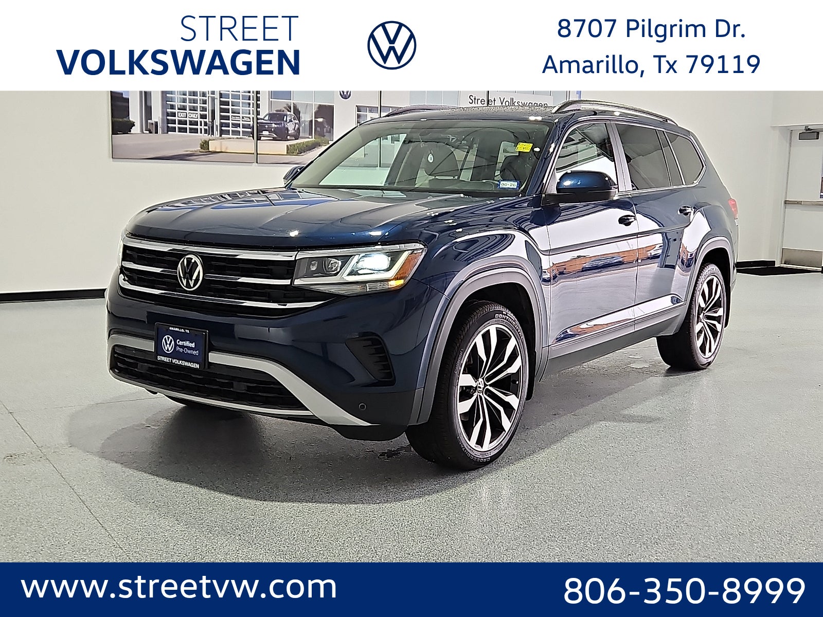 2022 Volkswagen Atlas 3.6L V6 SE w/Technology