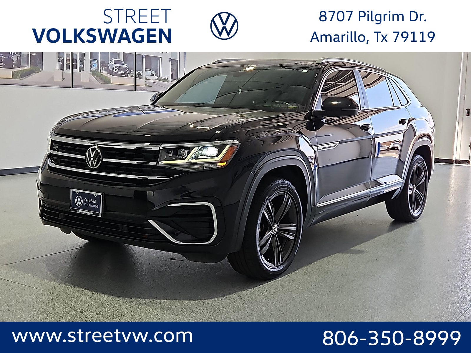 2022 Volkswagen Atlas Cross Sport 3.6L V6 SEL R-Line