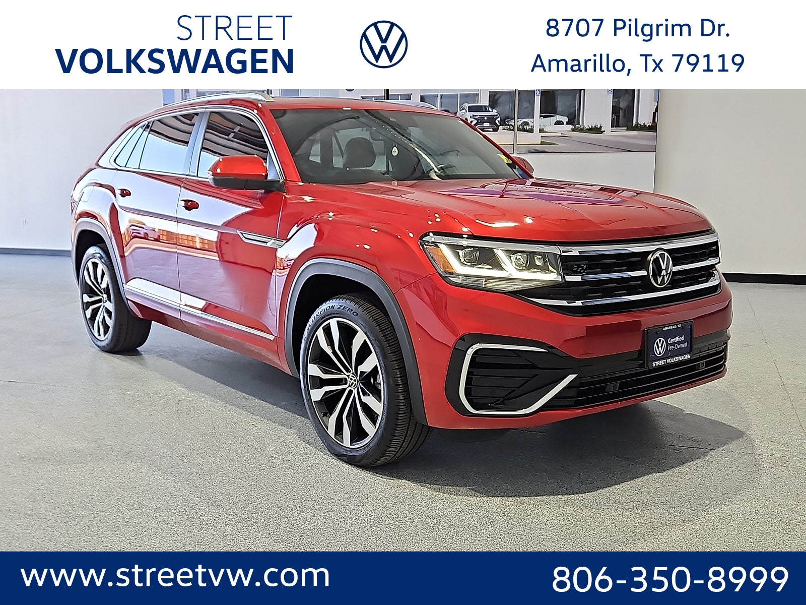 2022 Volkswagen Atlas Cross Sport 3.6L V6 SEL R-Line