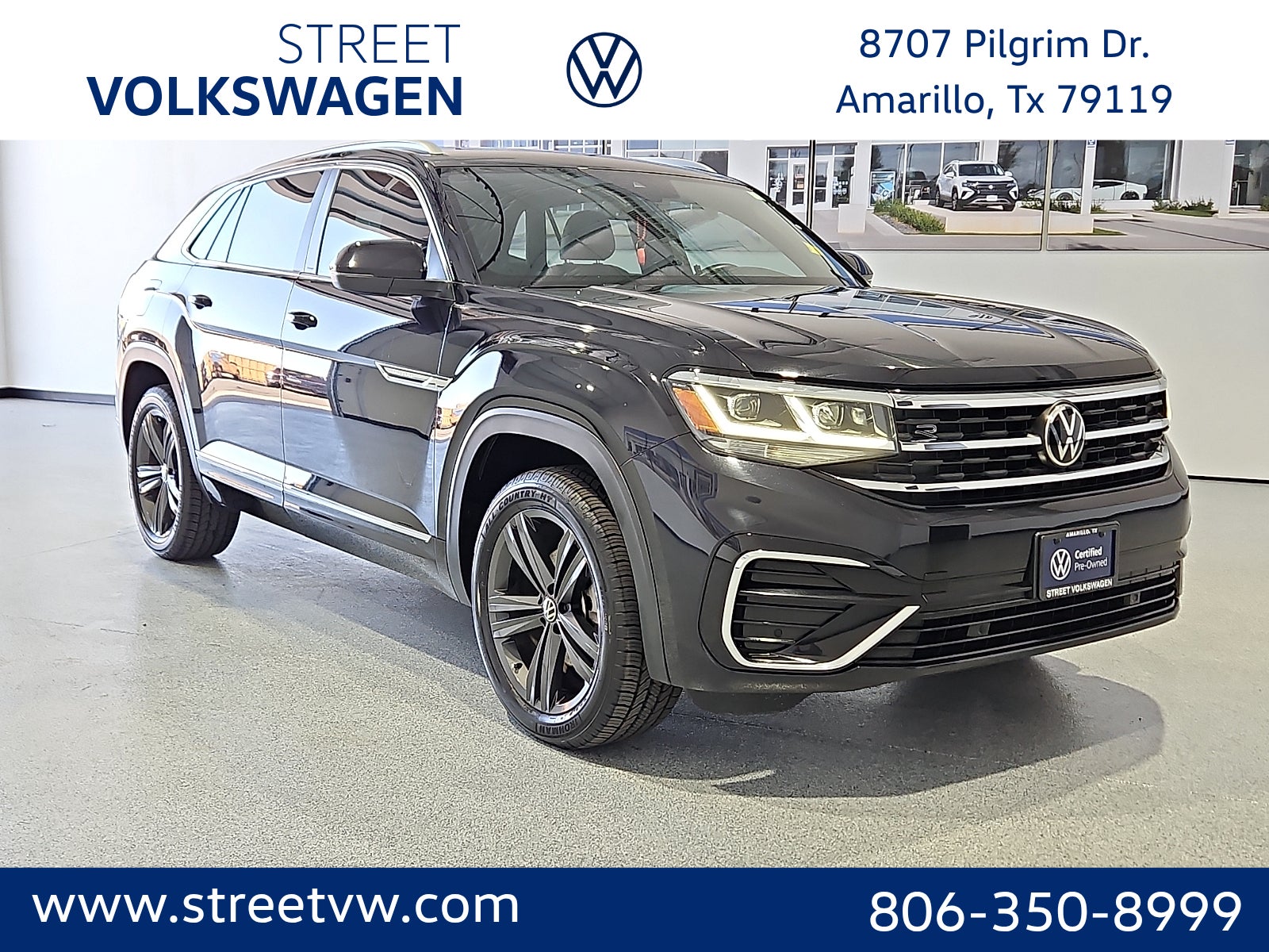 2022 Volkswagen Atlas Cross Sport 3.6L V6 SEL R-Line
