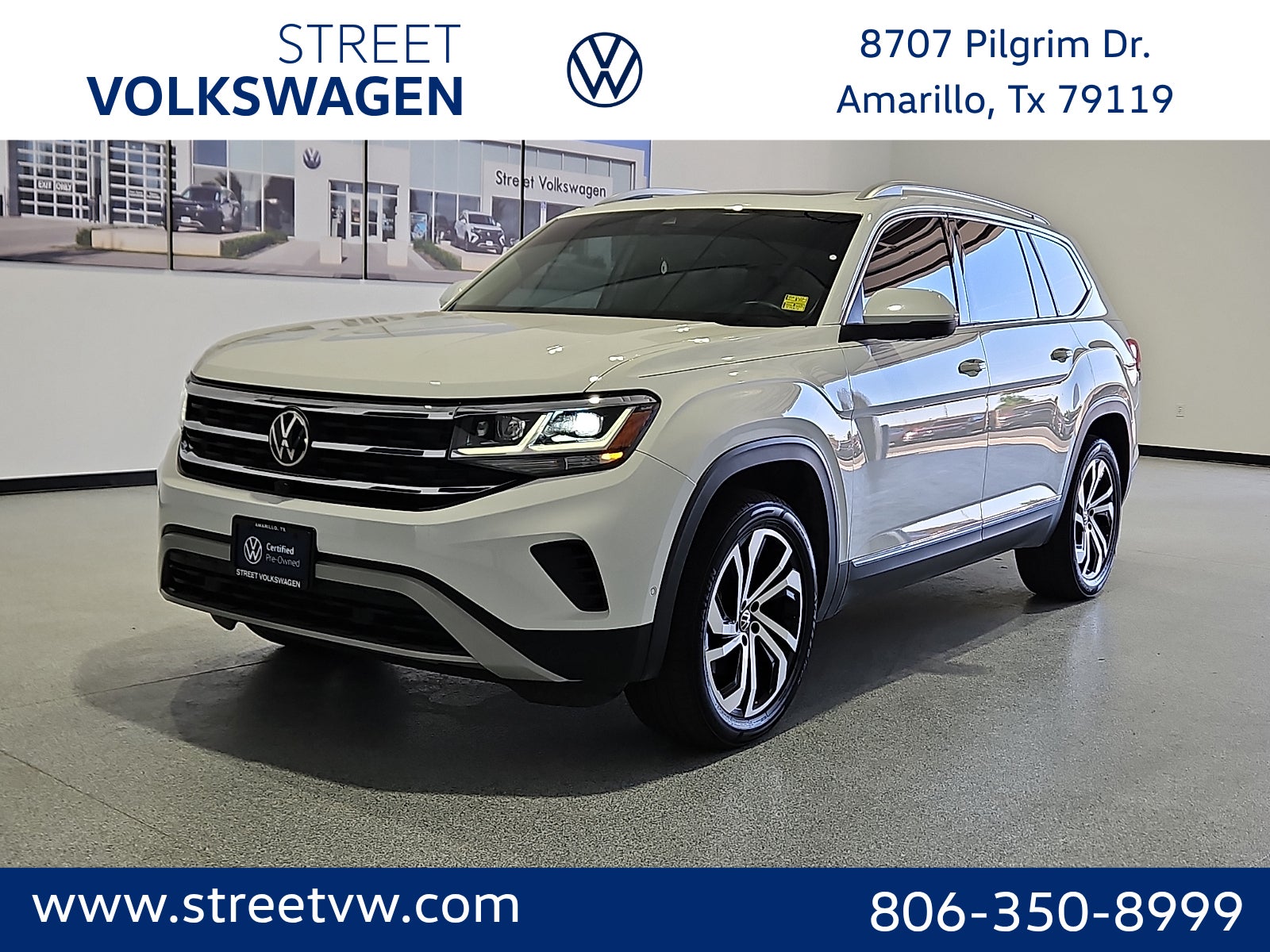 2021 Volkswagen Atlas 3.6L V6 SEL Premium