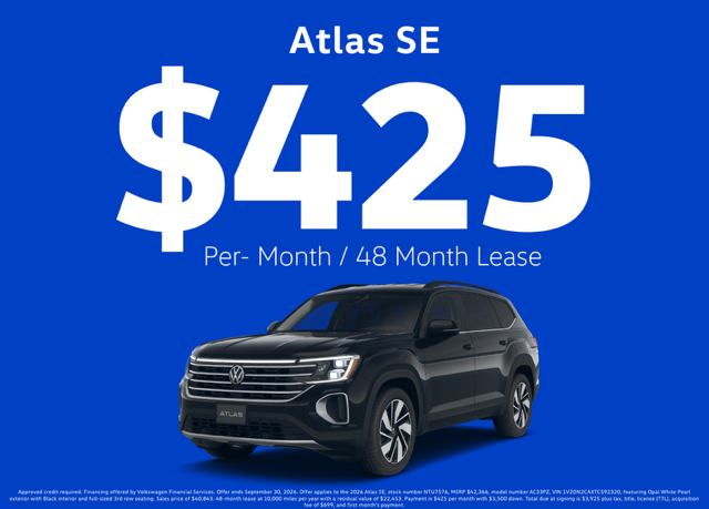 2026 Volkswagen Atlas SE with Technology