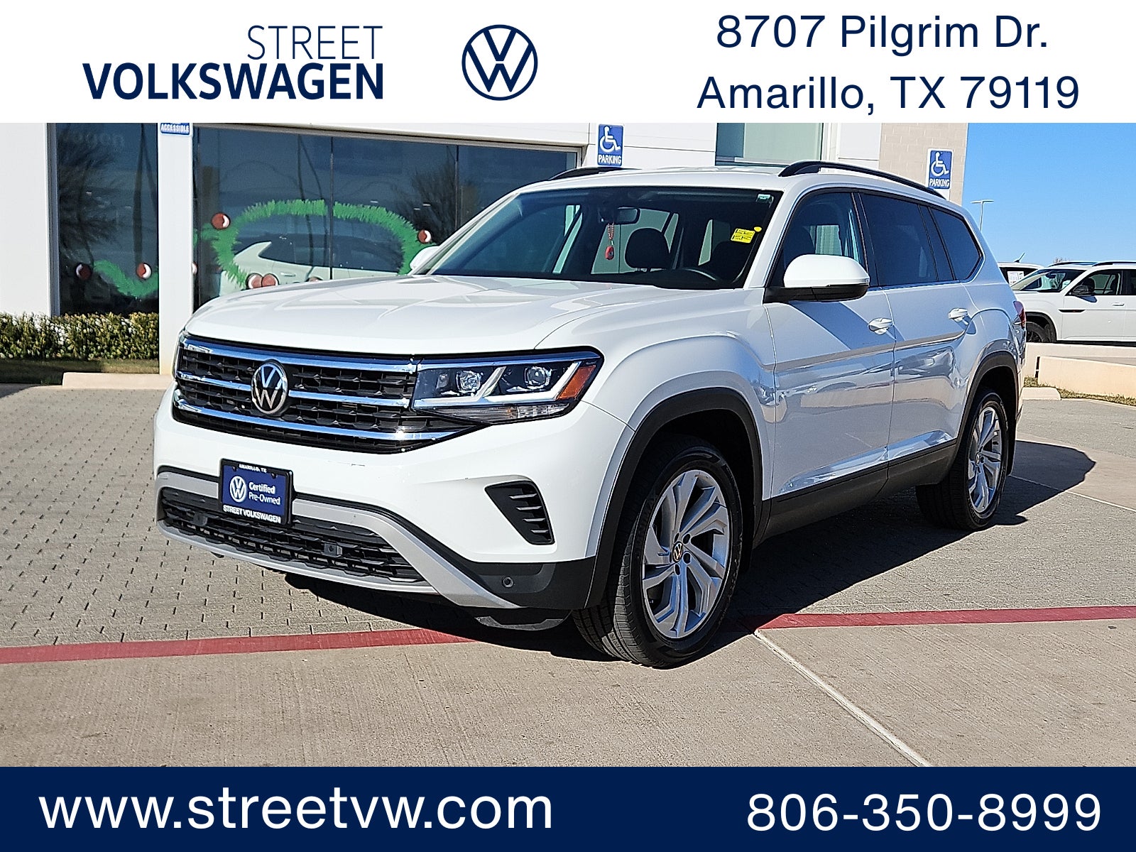 2022 Volkswagen Atlas 3.6L V6 SE w/Technology
