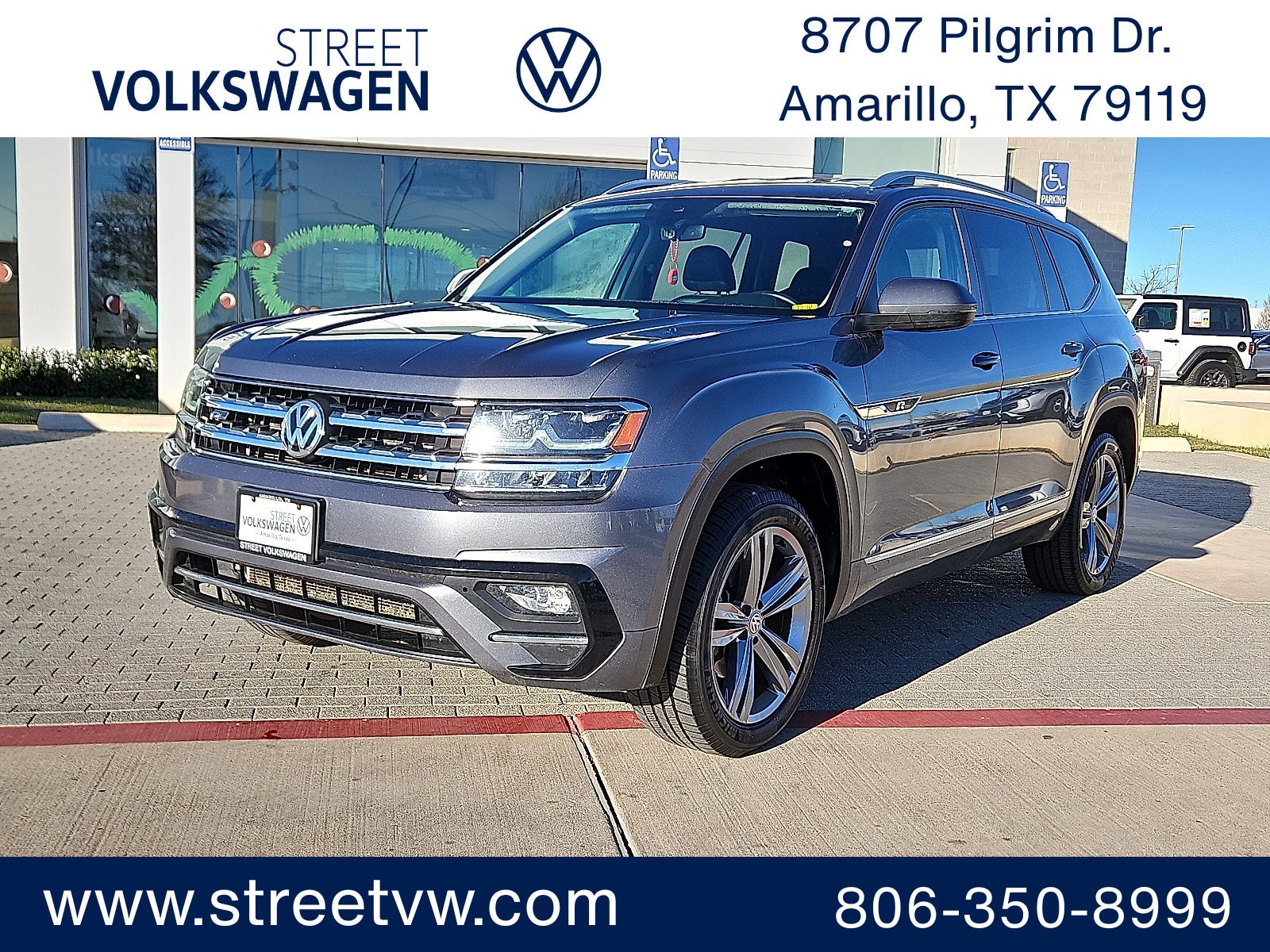 2019 Volkswagen Atlas SE R-Line w/Tech