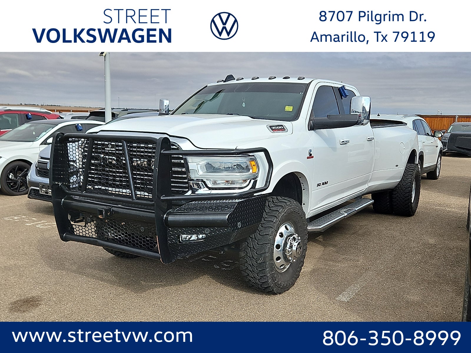 2022 RAM 3500 Laramie Crew Cab 4x4 8' Box