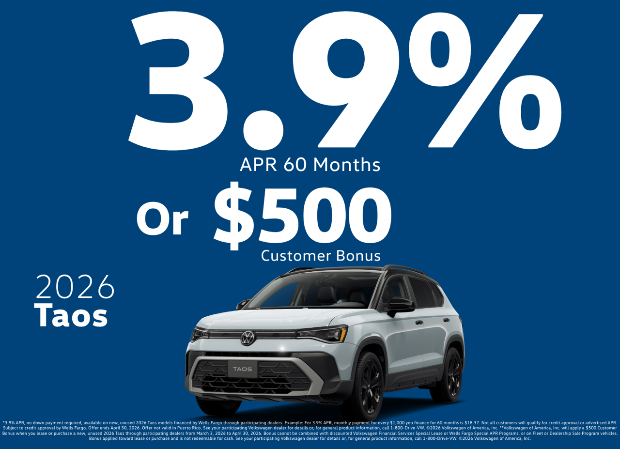 2026 Volkswagen Taos S