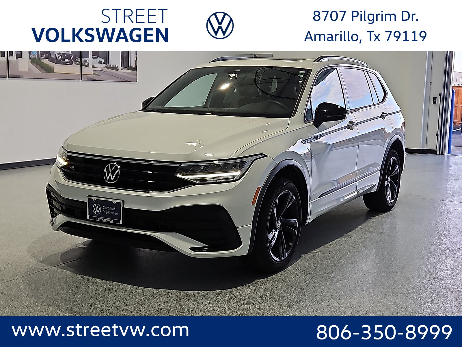 2023 Volkswagen Tiguan 2.0T SE R-Line Black