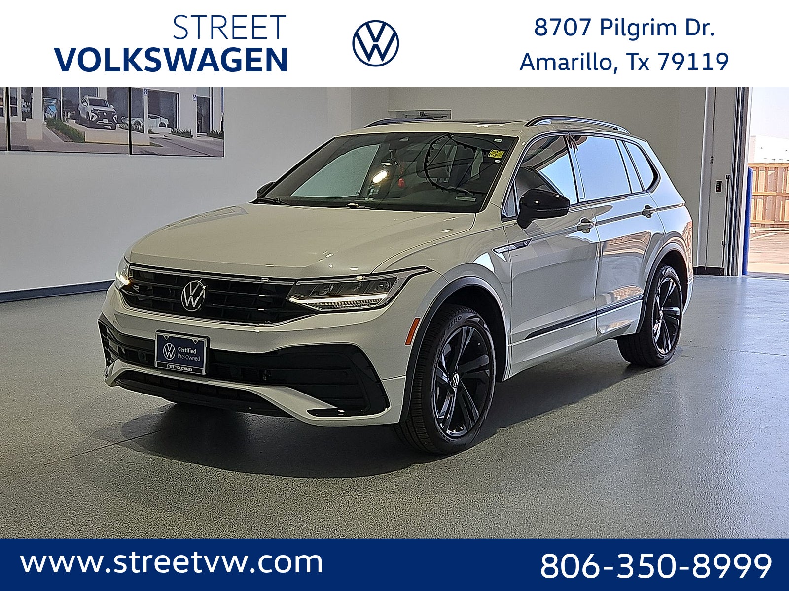 2024 Volkswagen Tiguan 2.0T SE R-Line Black