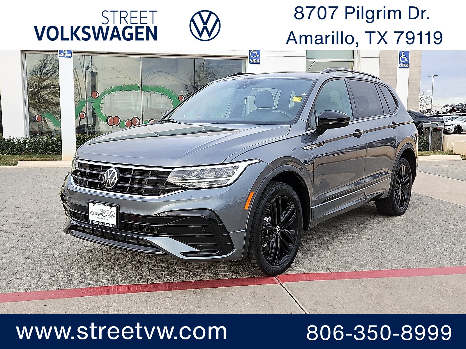 2022 Volkswagen Tiguan 2.0T SE R-Line Black