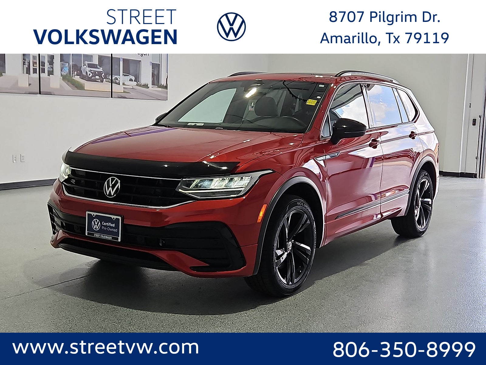 2024 Volkswagen Tiguan 2.0T SE R-Line Black