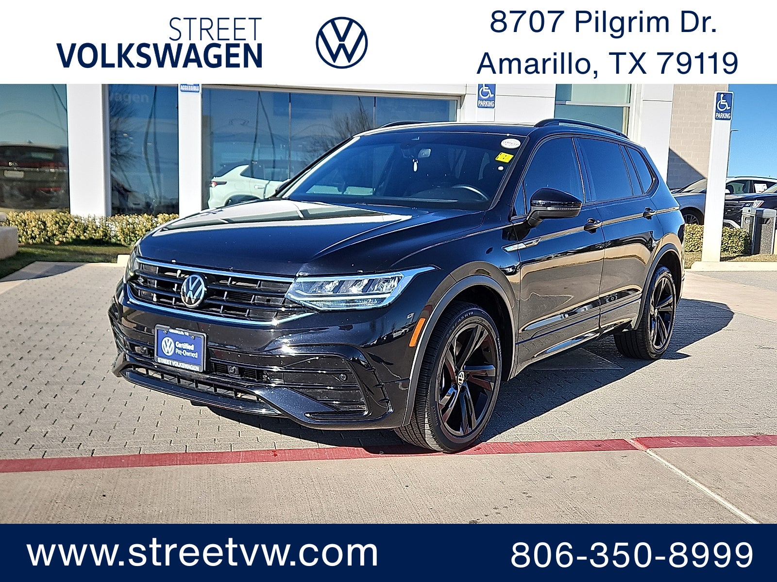 2023 Volkswagen Tiguan SE R-LINE BLACK