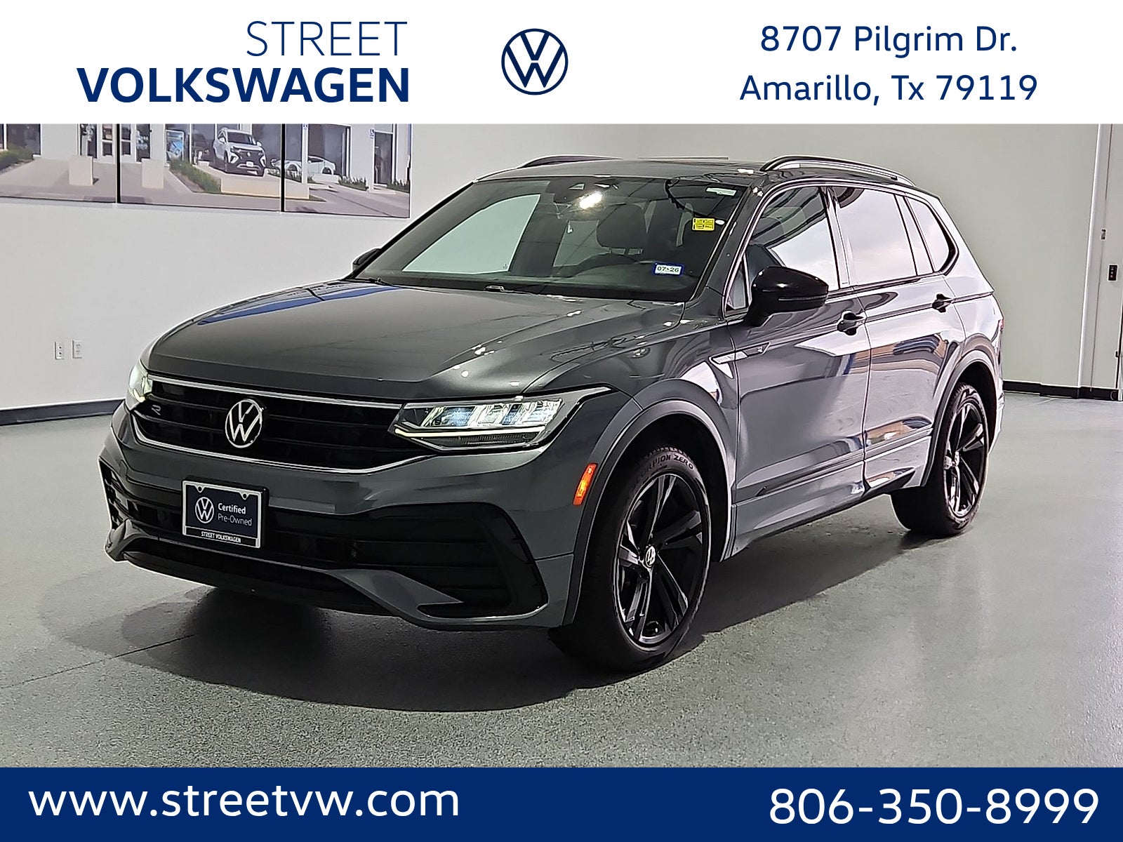 2023 Volkswagen Tiguan 2.0T SE R-Line Black