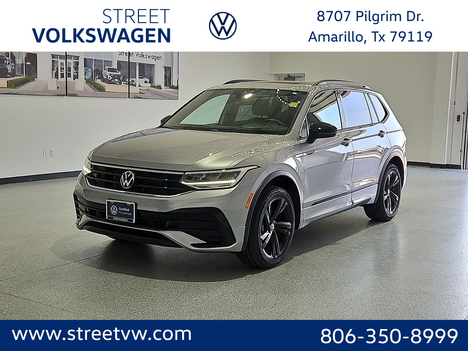 2023 Volkswagen Tiguan 2.0T SE R-Line Black