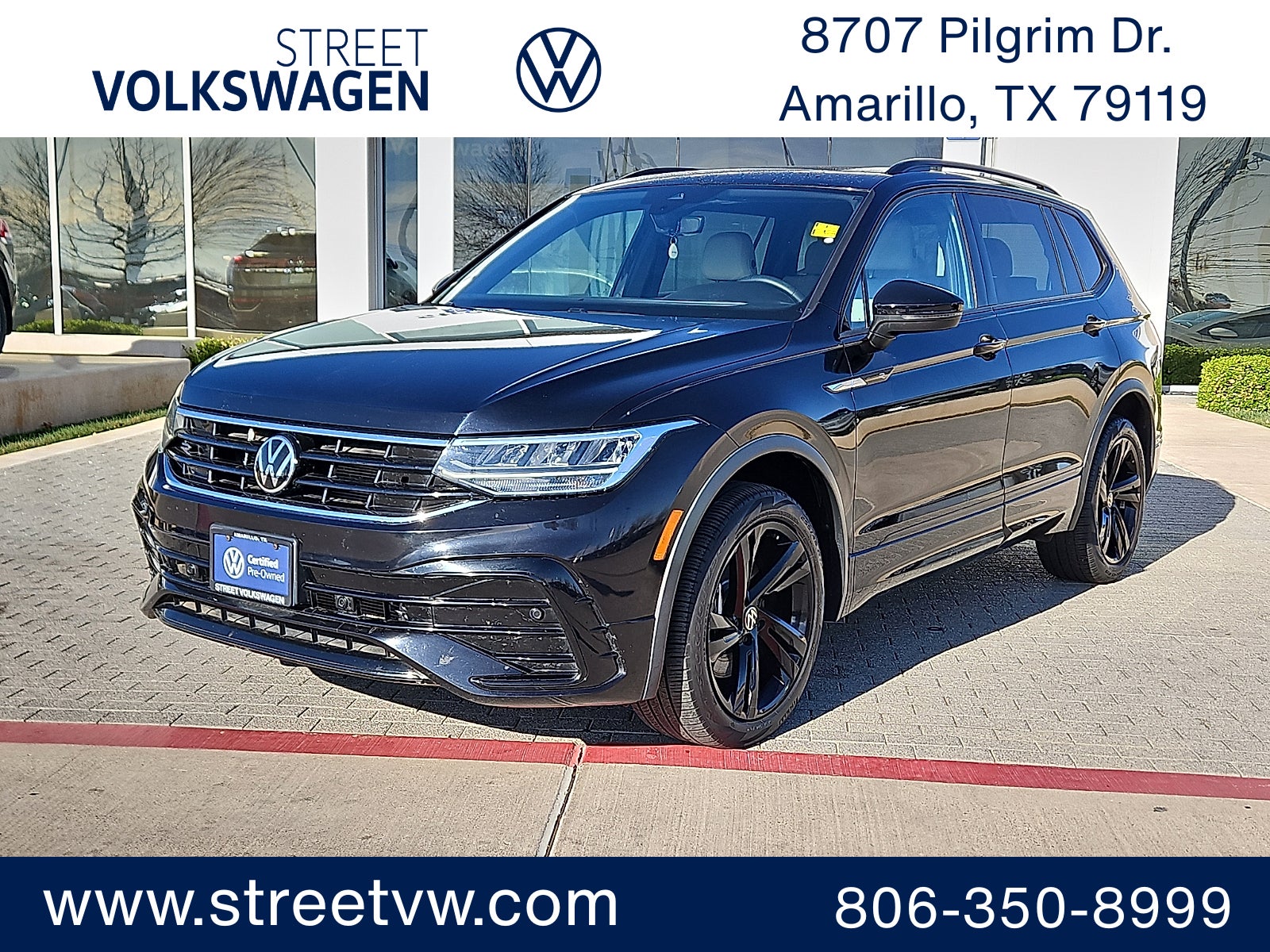 2023 Volkswagen Tiguan SE R-LINE BLACK