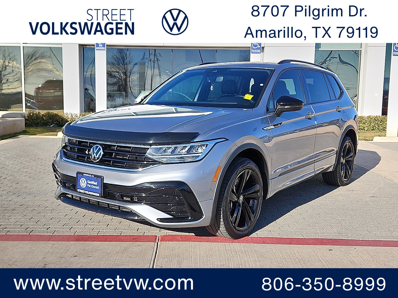 2023 Volkswagen Tiguan 2.0T SE R-Line Black