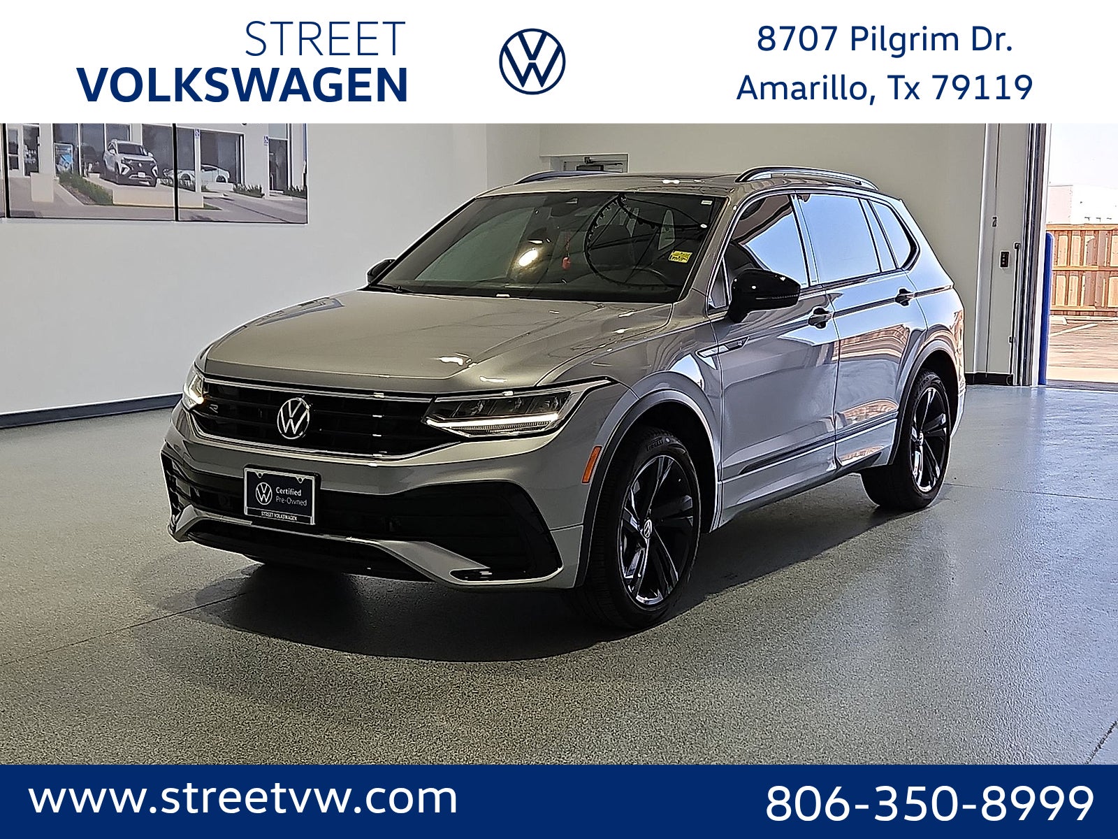 2024 Volkswagen Tiguan 2.0T SE R-Line Black