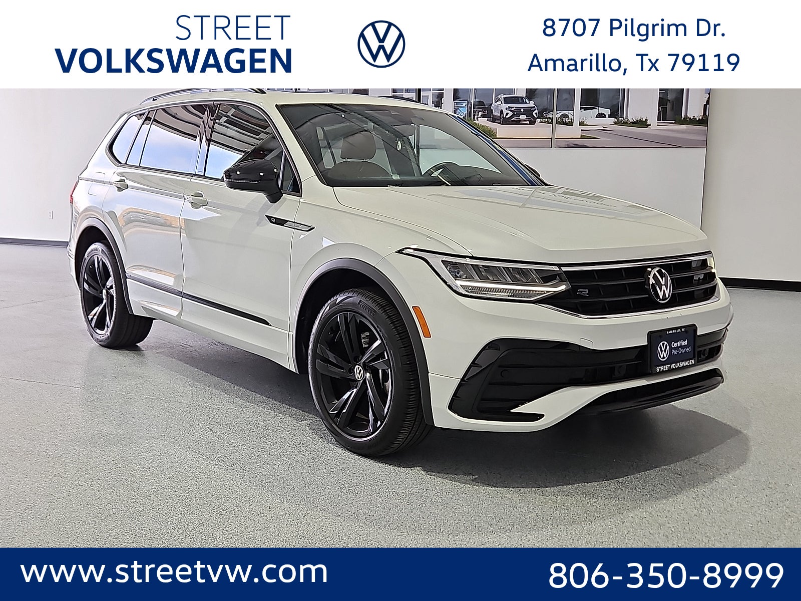 2023 Volkswagen Tiguan 2.0T SE R-Line Black