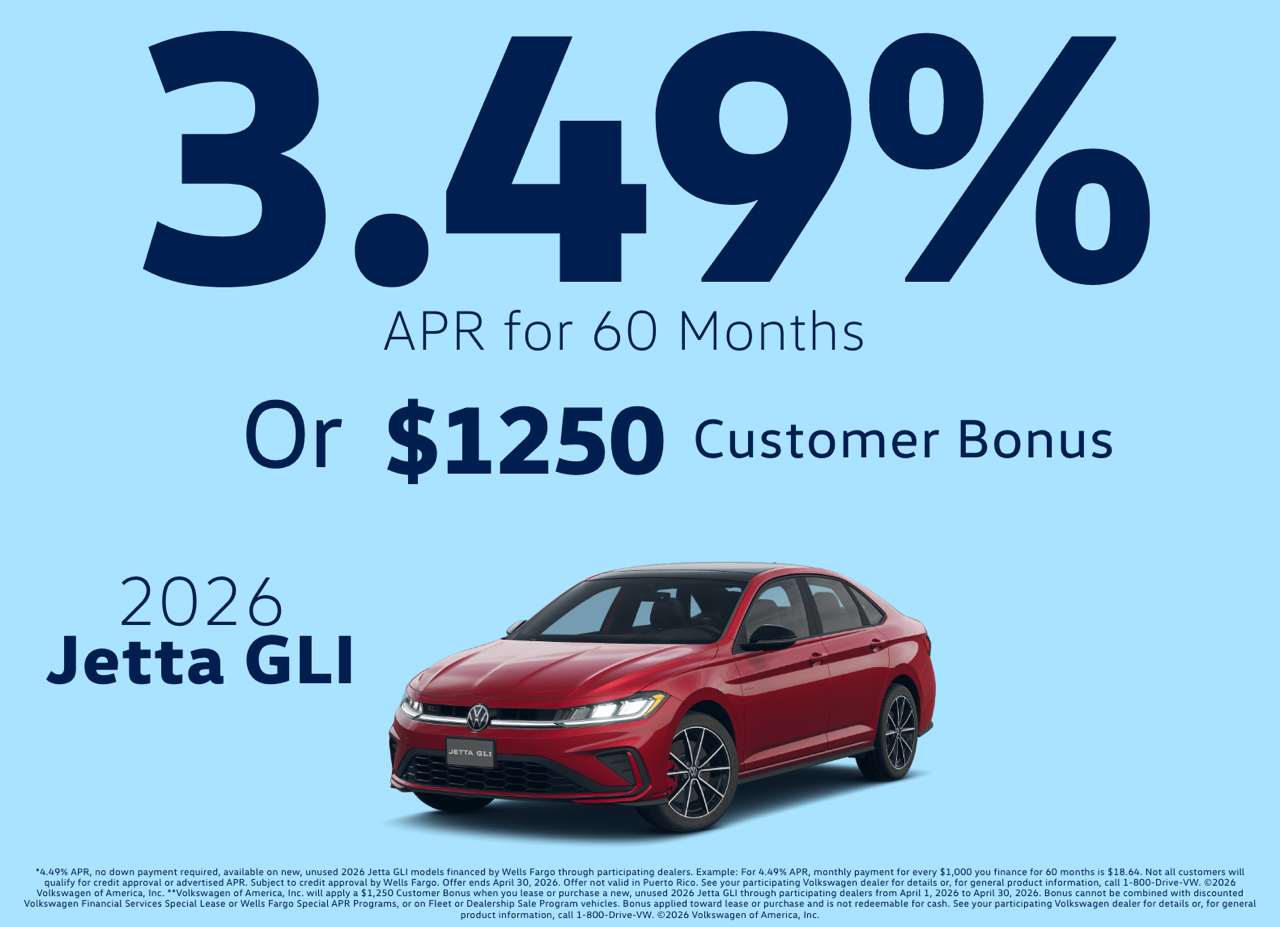2026 Volkswagen Jetta GLI Autobahn