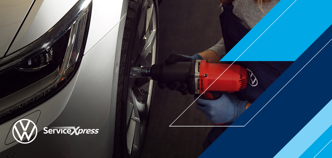 Service Technician working on a vehicle - Street Volkswagen of Amarillo in Amarillo TX