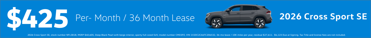 2026 CROSS SPORT