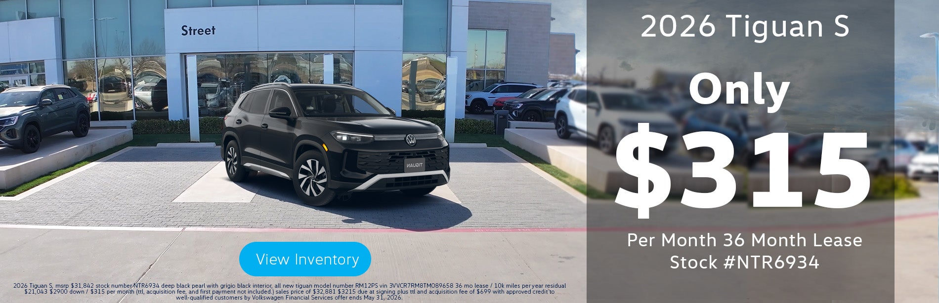  Tiguan S Offer