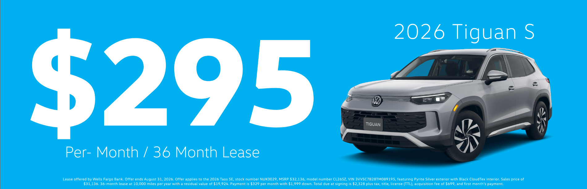 Tiguan Offers