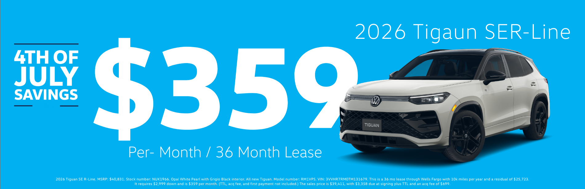 Tiguan Offers