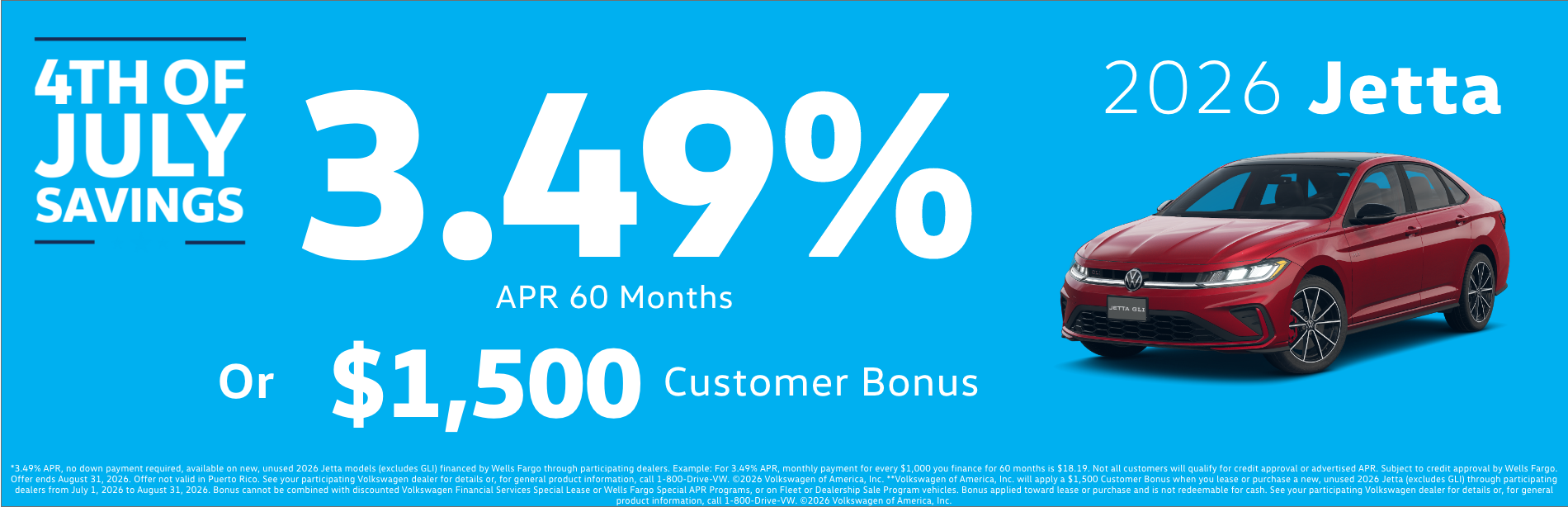 Jetta Offer