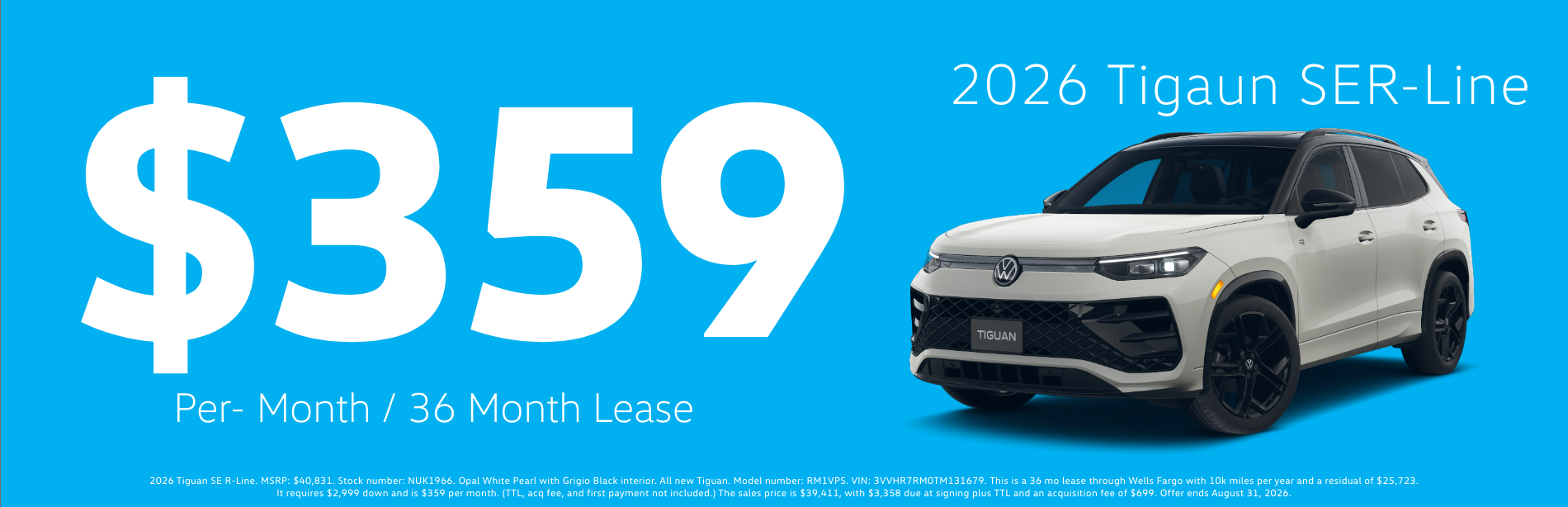 Tiguan Offers