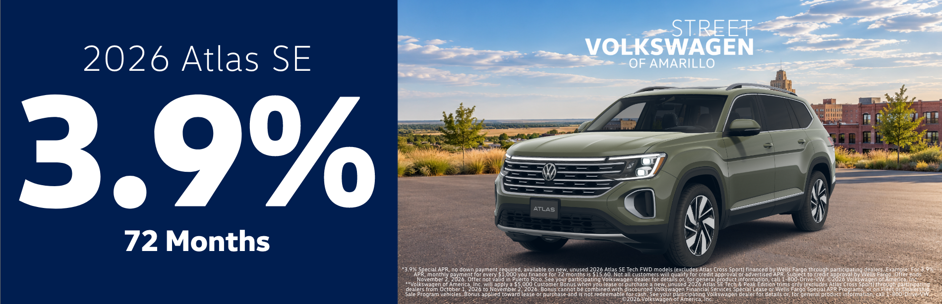 3.9% APR 72 Months