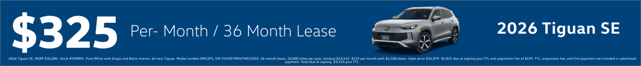 2026 Tiguan SE