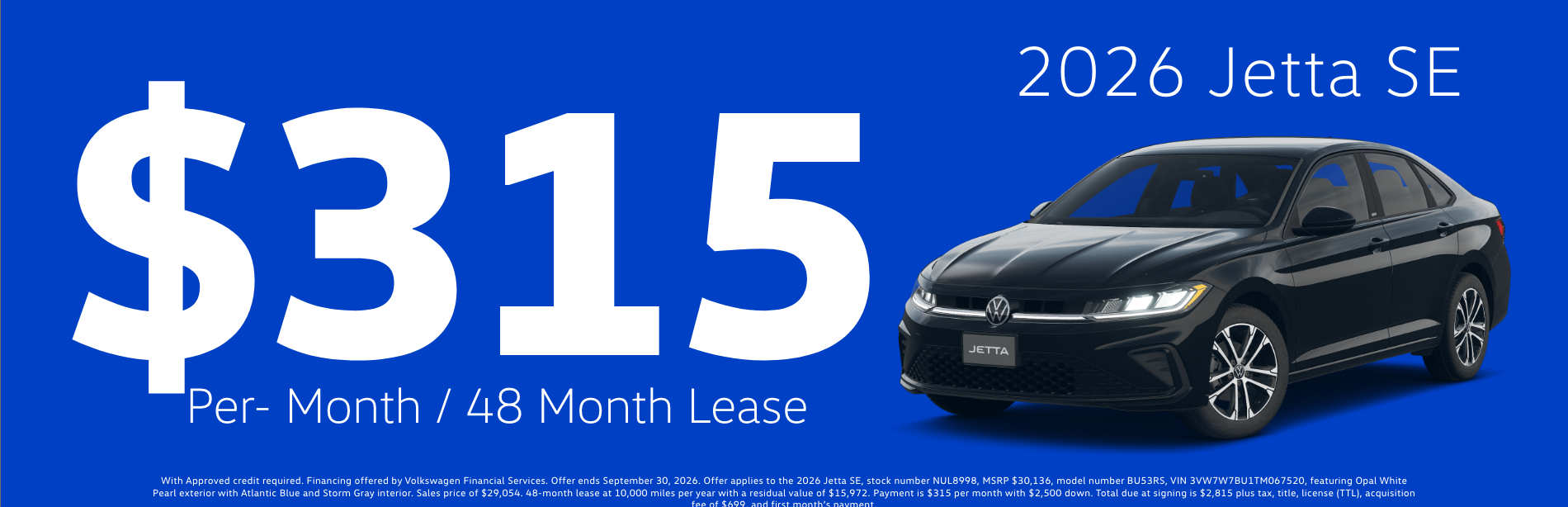 Jetta Offer
