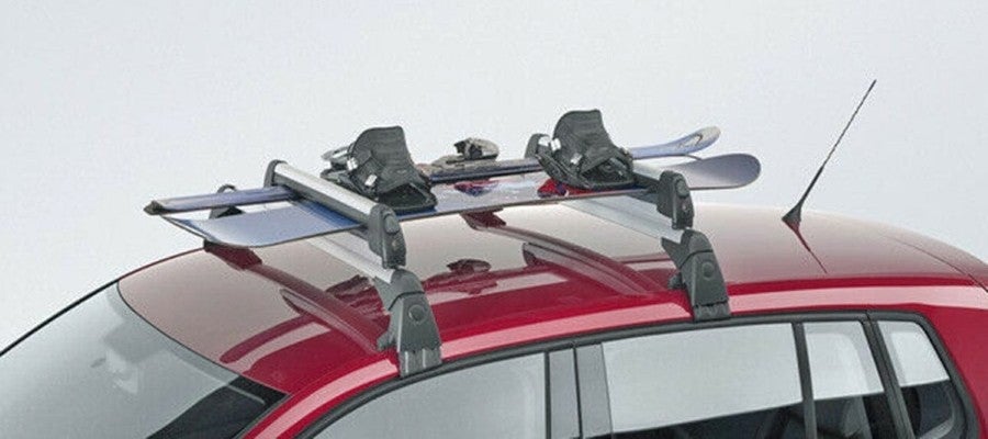Ski snowboard rack