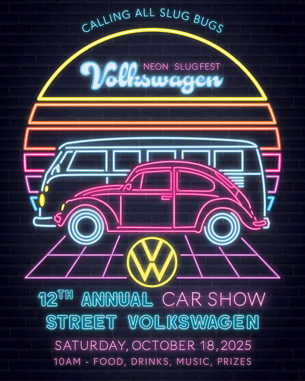 Street Volkswagen Car Show in Amarillo, TX
