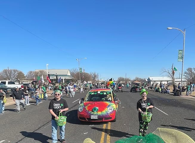 St. Patrick’s Day Parade in Shamrock 2022